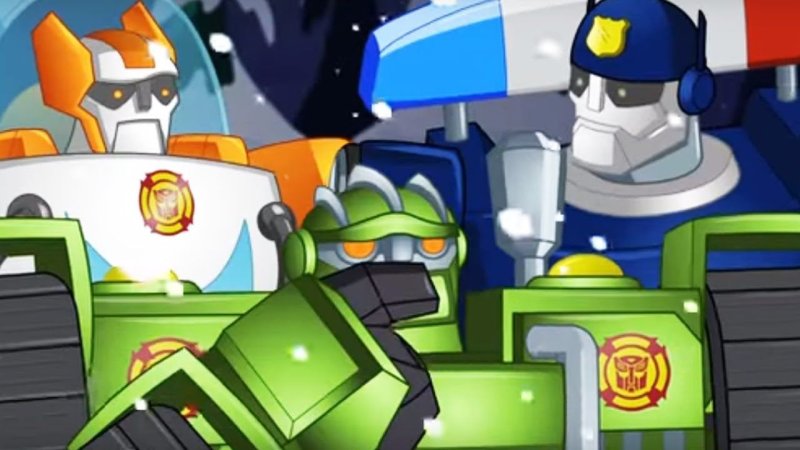 Трансформеры боты спасатели Бамблби