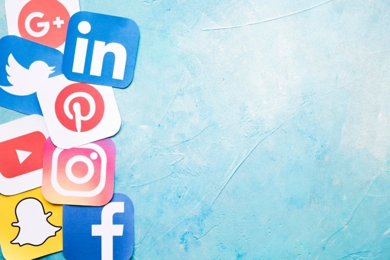 Соцсети фон