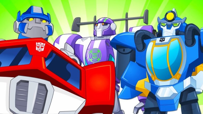 Трансформеры мульт боты спасатели