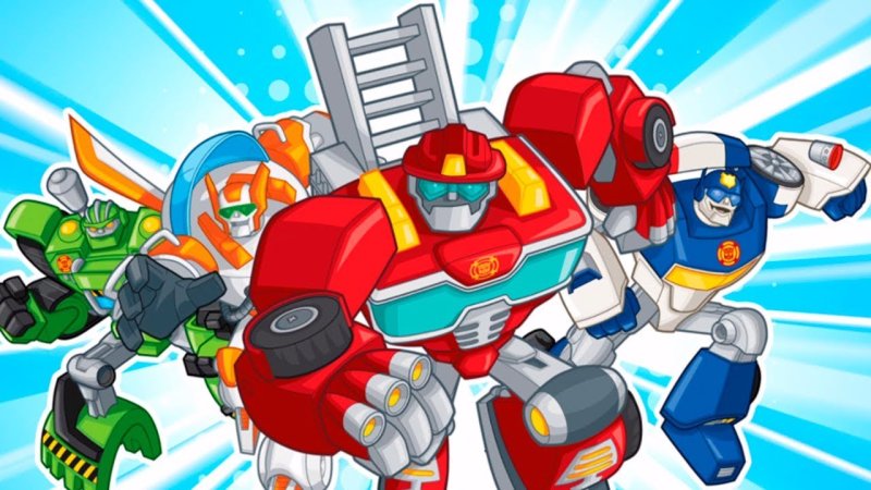 Трансформеры: боты-спасатели мультсериал