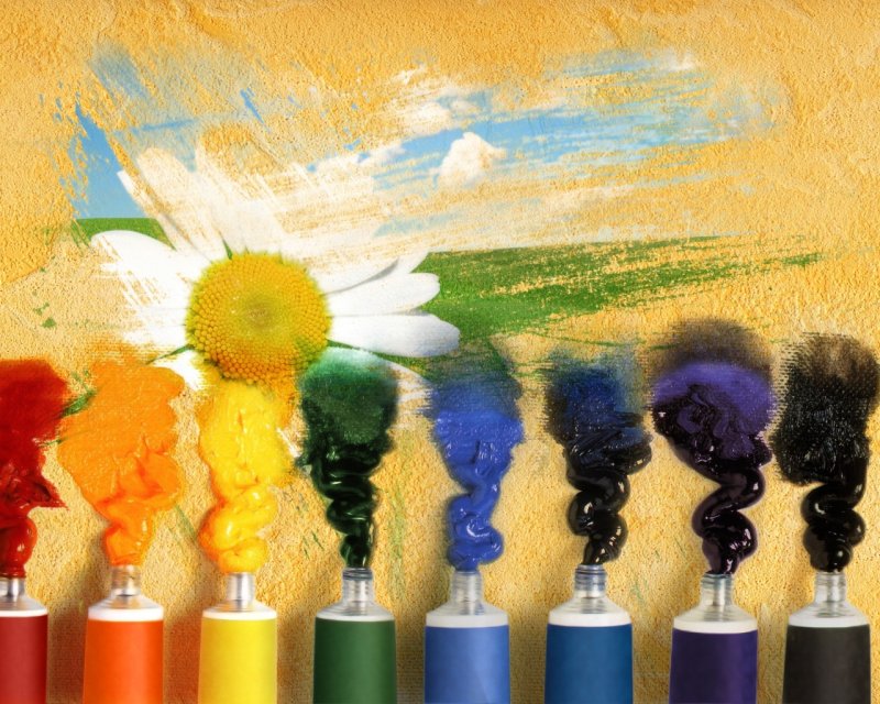 Красивый фон краски