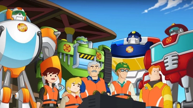 Трансформеры боты спасатели