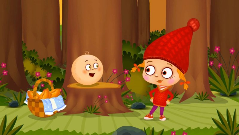 Мультфильм машины сказки красная шапочка