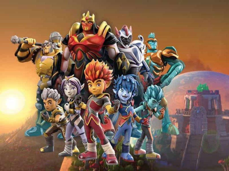 Гормити повелители стихий мультик