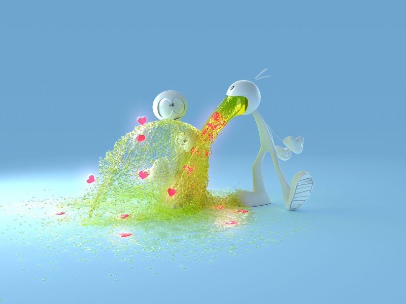 Позитивный фон на рабочий стол