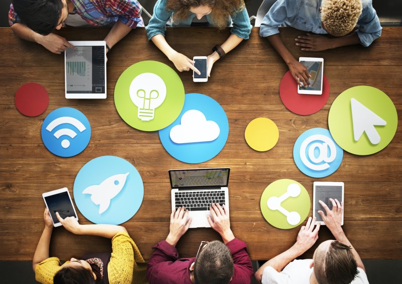 В социальных сетях