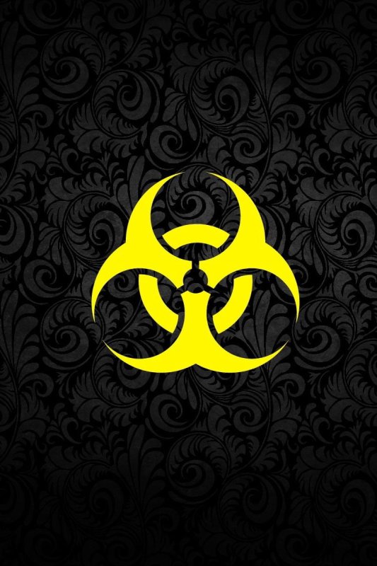 Крутой знак радиации