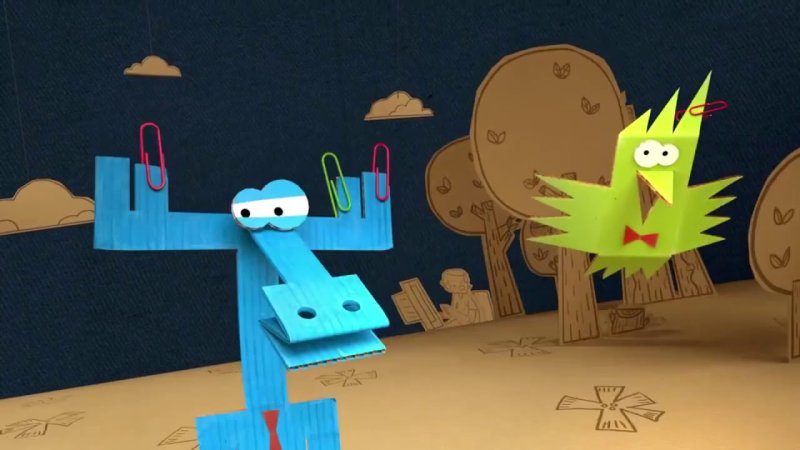 Бумажки мультсериал