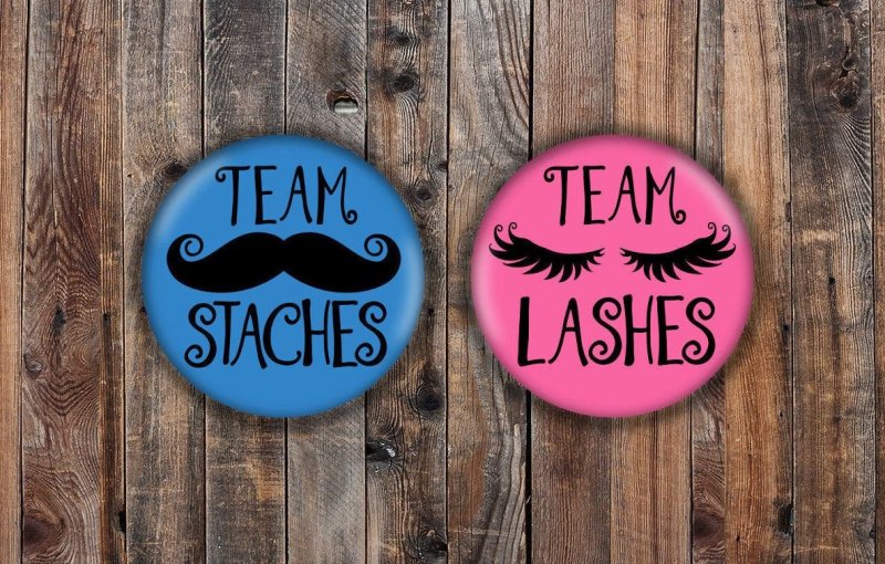 Гендер пати надпись