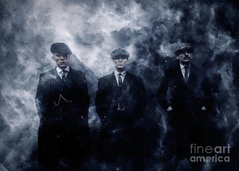 Острые козырьки Томми арт