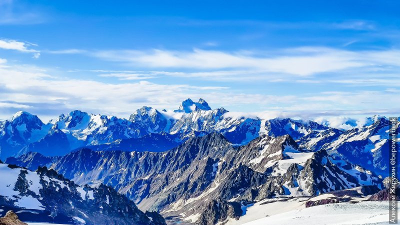Эльбрус гора панорама