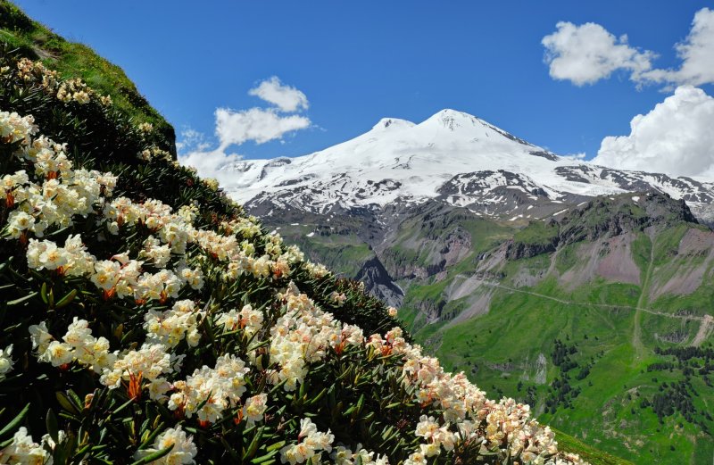 Гора Чегет в Кабардино-Балкарии