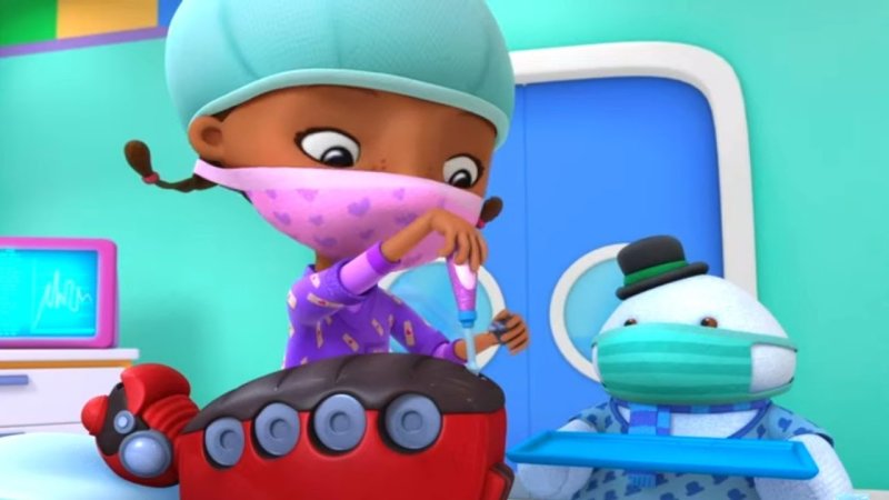 Доктор Плюшева клиника для игрушек мультфильм