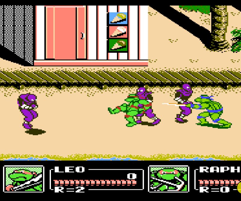 Teenage Mutant Ninja Turtles 3 Денди