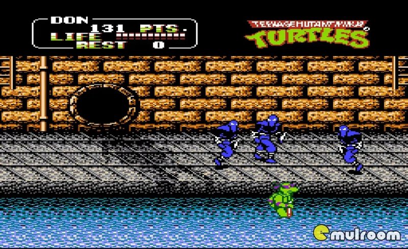 Teenage Mutant Ninja Turtles 1 Dendy