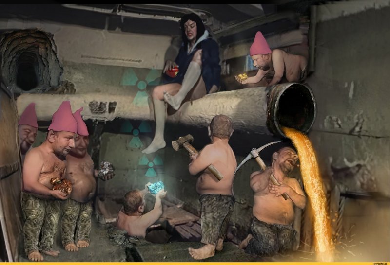 Зеленый Слоник 7 гномов