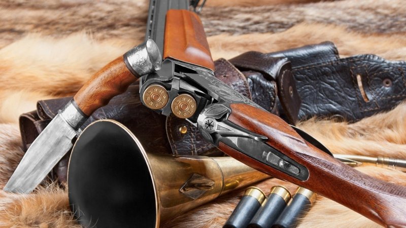 Красивые охотничьи ружья
