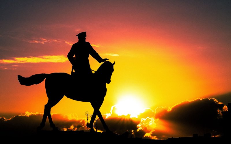 Казак на коне