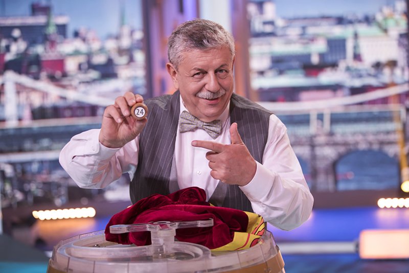 Ведущий Спортлото Михаил Борисов