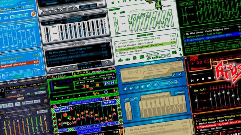 "Winamp" - легендарный плеер.