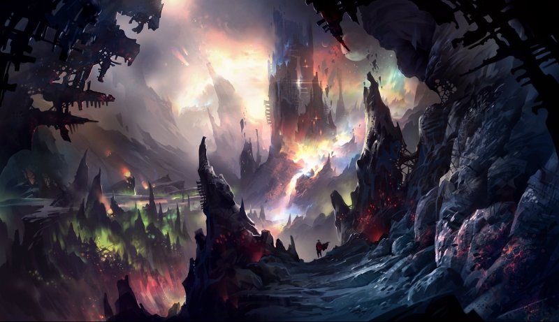 Пейзажи в стиле фэнтези