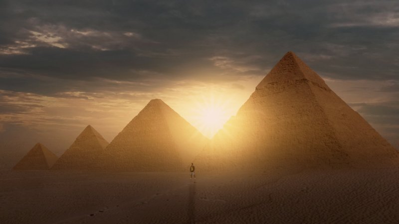 Древняя пирамида