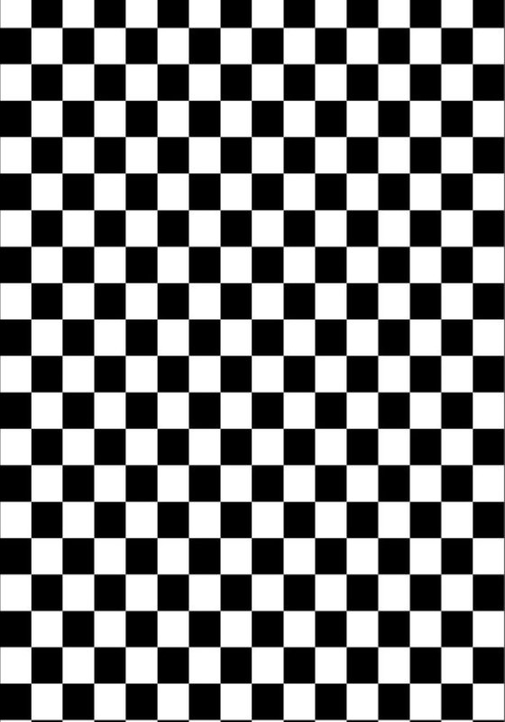 Клеточки черно белые