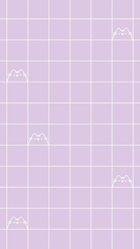 Эстетичный фон в клетку