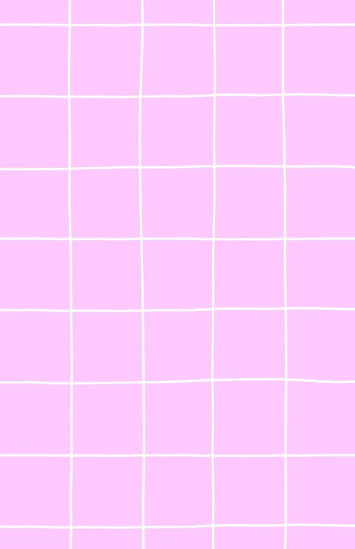 Обои в розовую клетку