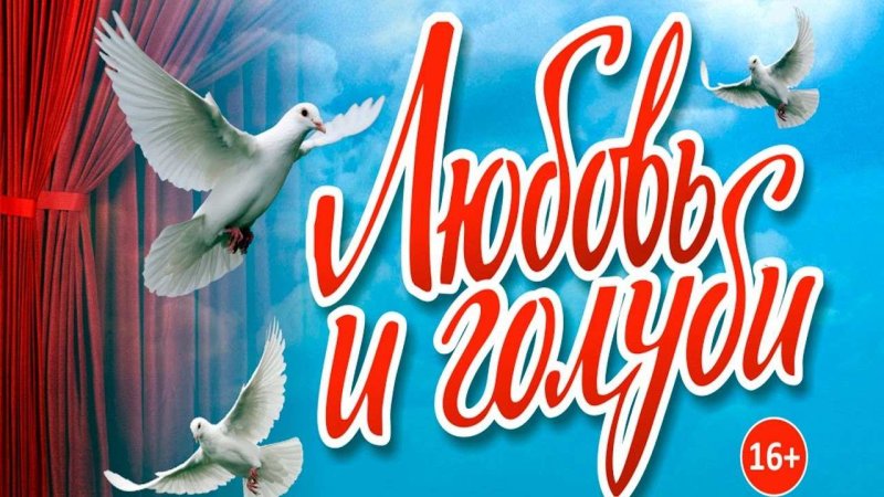 Любовь и голуби афиша фильма