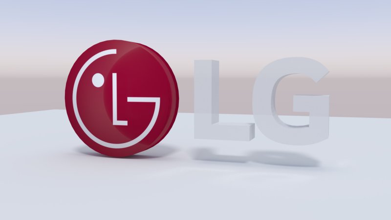 Логотип LG реклама