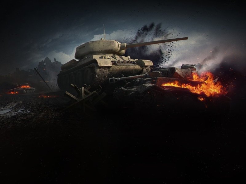 Танк т34-85 в World of Tanks