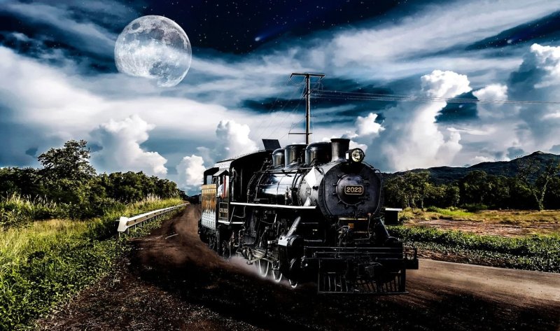 Поезд на рабочий стол