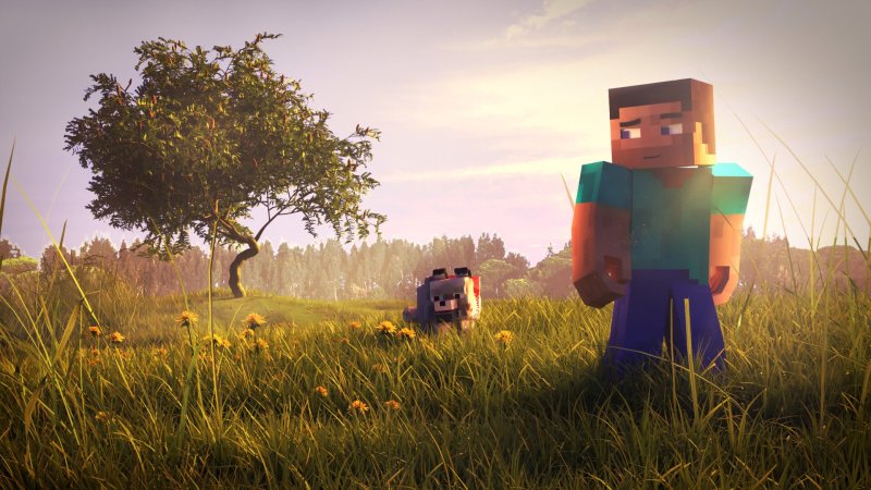 Картинки майнкрафт на заставку