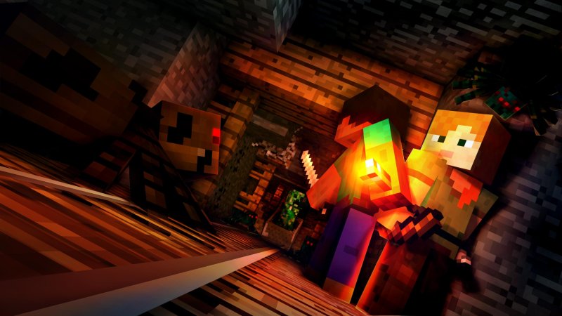 Обои для МАЙНКРАФТЕРОВ