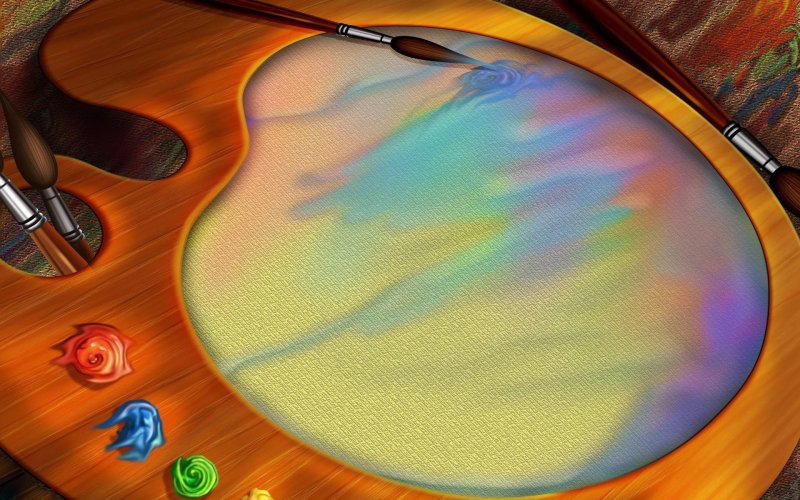 Палитра для красок