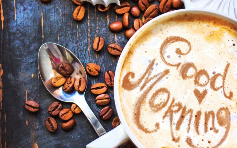 Красивый кофе