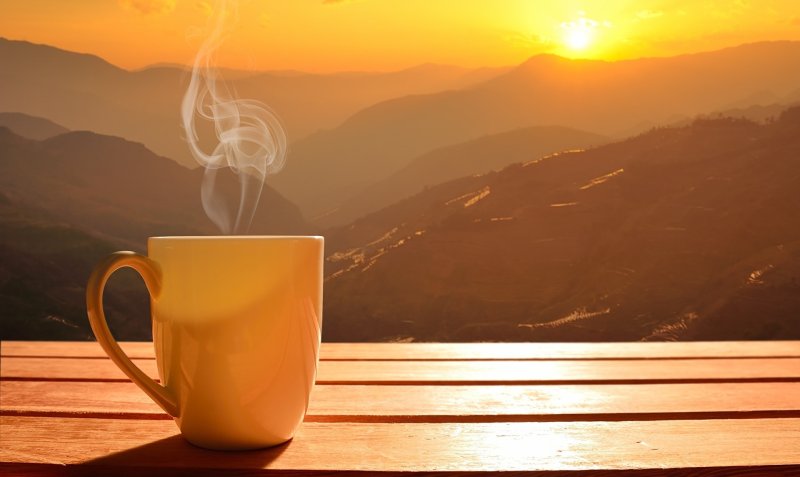 Утро солнце