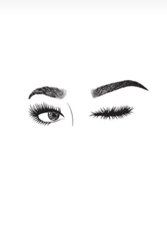 Ресницы рисунок