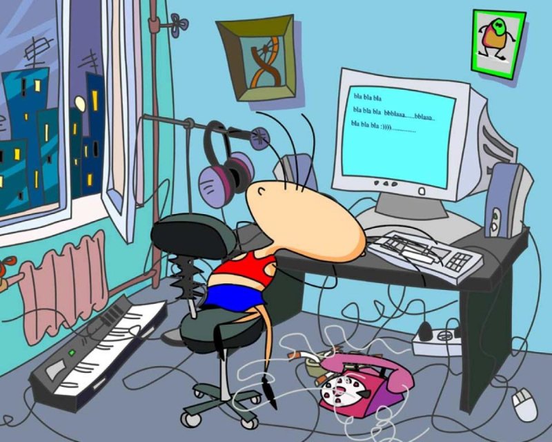 Смешной компьютер