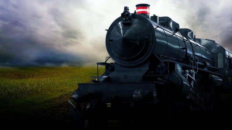 Паровоз арт