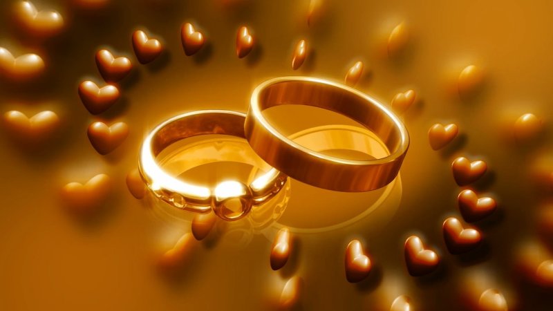 Красивые обручальные кольца