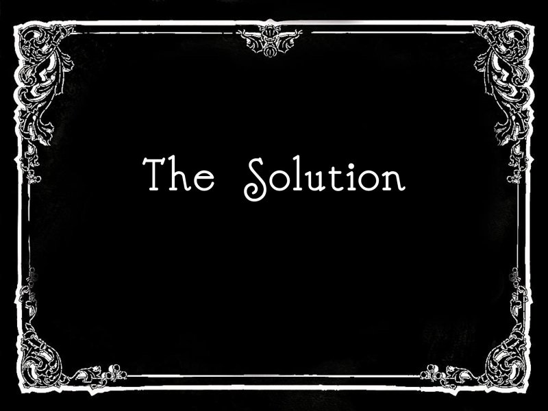 Черный фон с рамкой