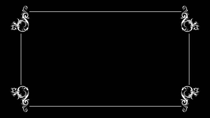 Рамка для титров в немом фильме
