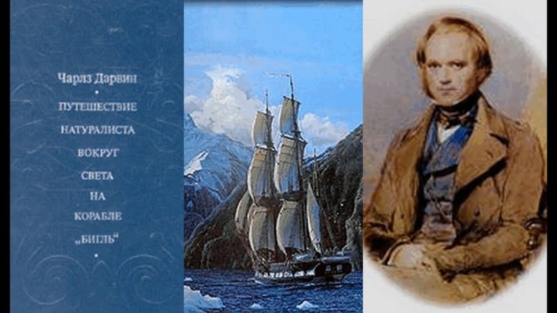 Чарльз Дарвин путешествие на корабле Бигль