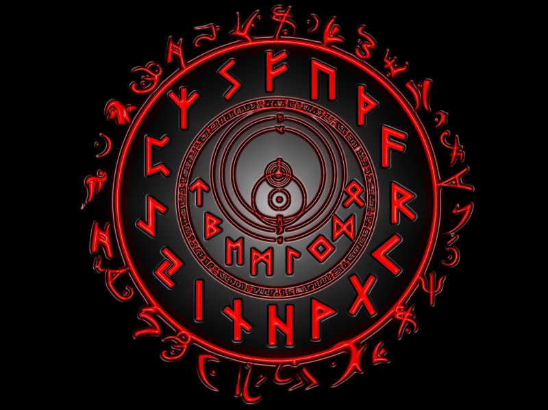 Скандинавский амулет футарк