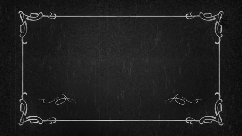 Рамка в стиле немого кино