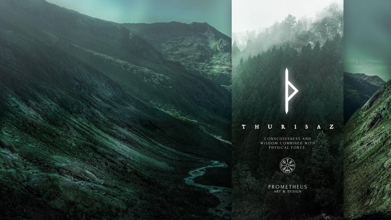 Скандинавские руны на заставку