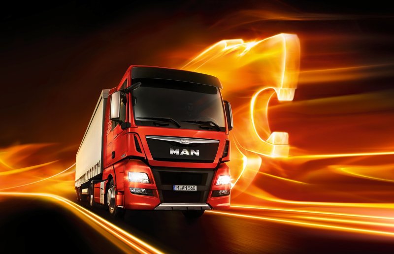 Грузовик man 850лс