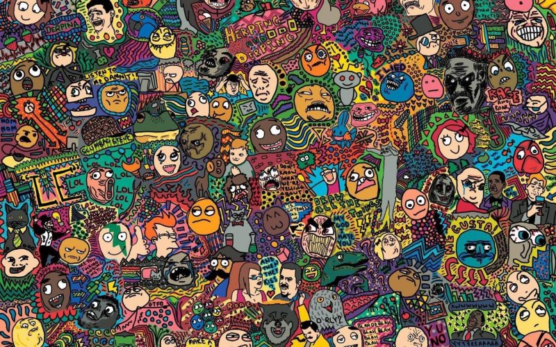 Прикольные картинки на фон